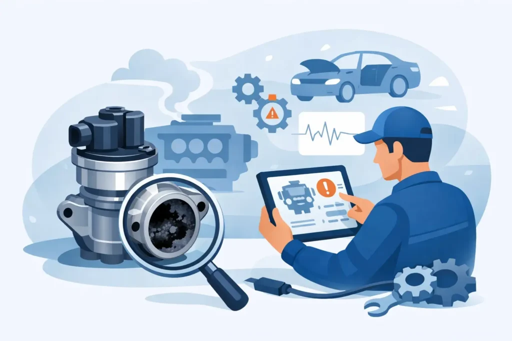 EGR Valve Fault Diagnosis Service That Finds the Cause